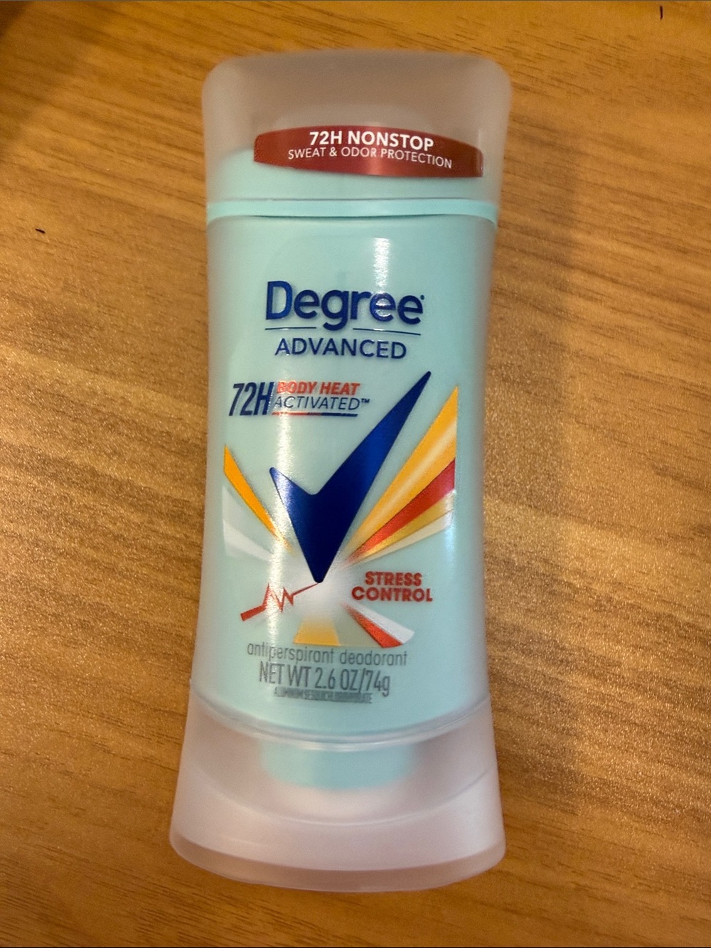 NWT Degree Advanced Protection Stress Control Antiperspirant Deodorant